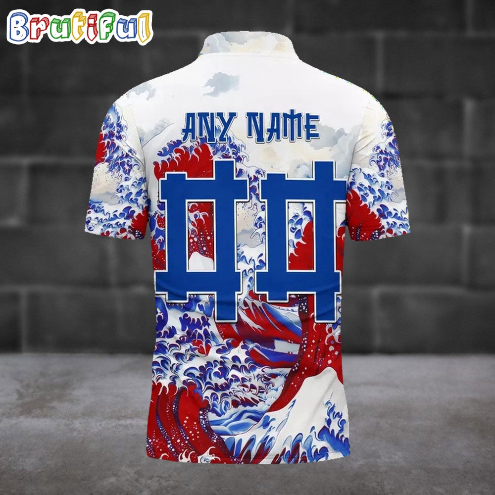 NFL Buffalo Bills Football Great Wave Polo Shirt