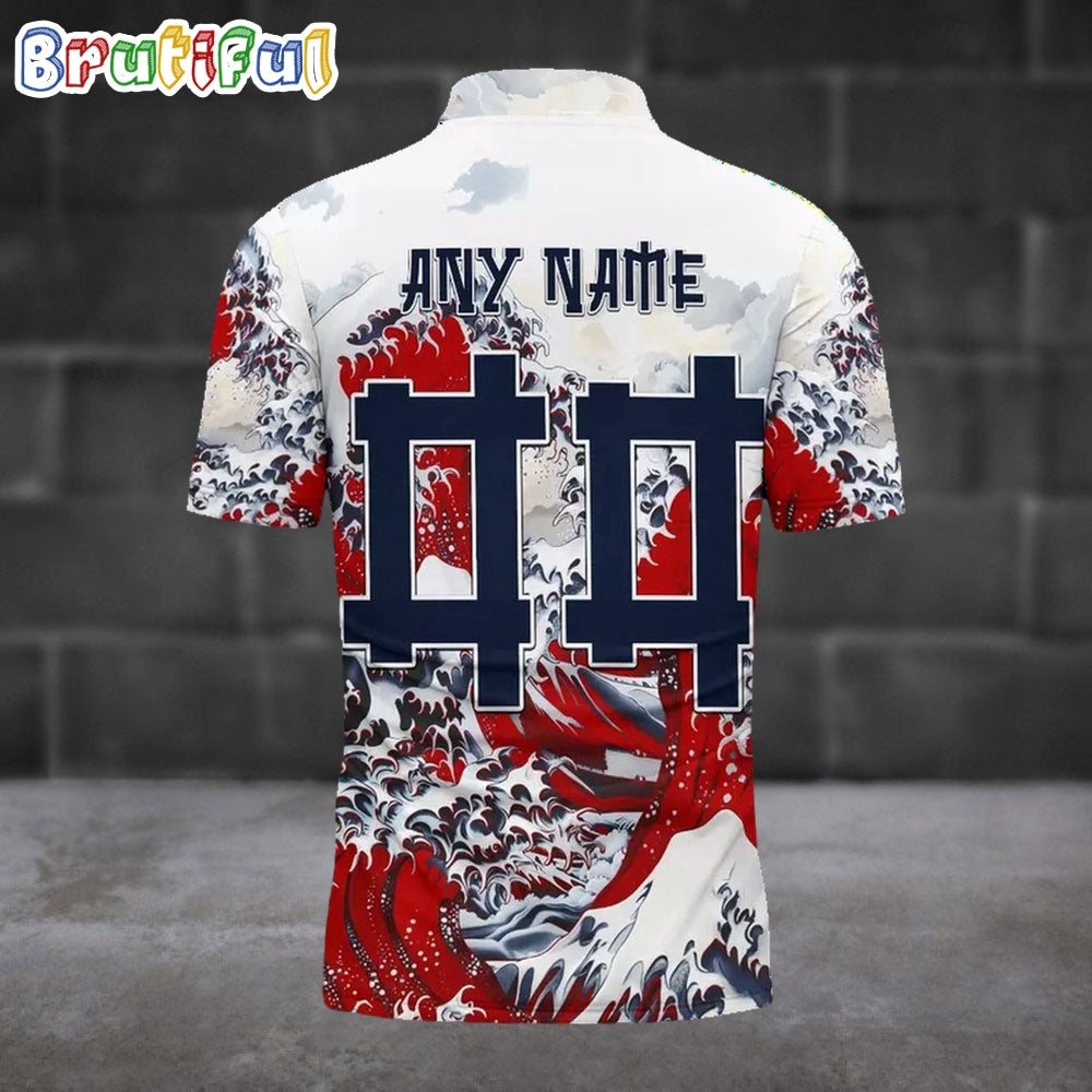 NFL Chicago Bears Football Great Wave Polo Shirt