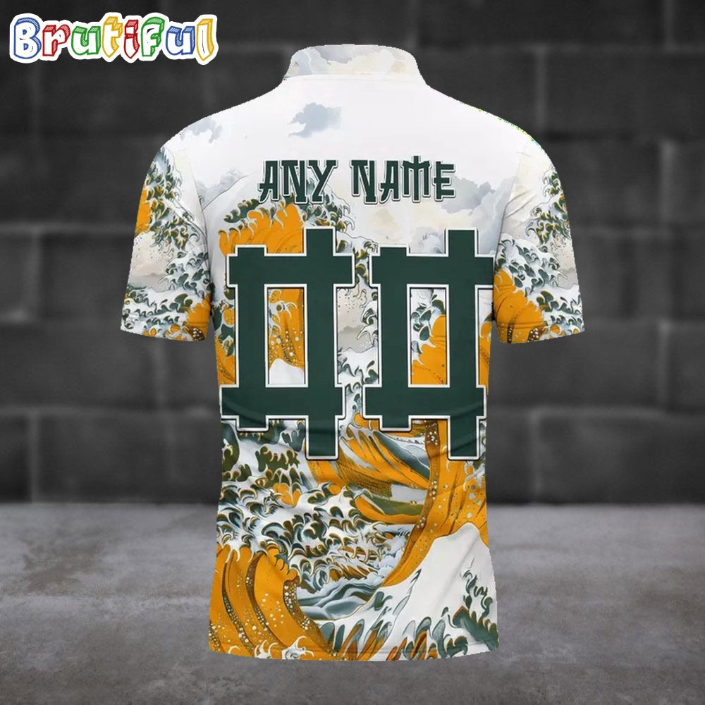 NFL Green Bay Packers Football Great Wave Polo Shirt