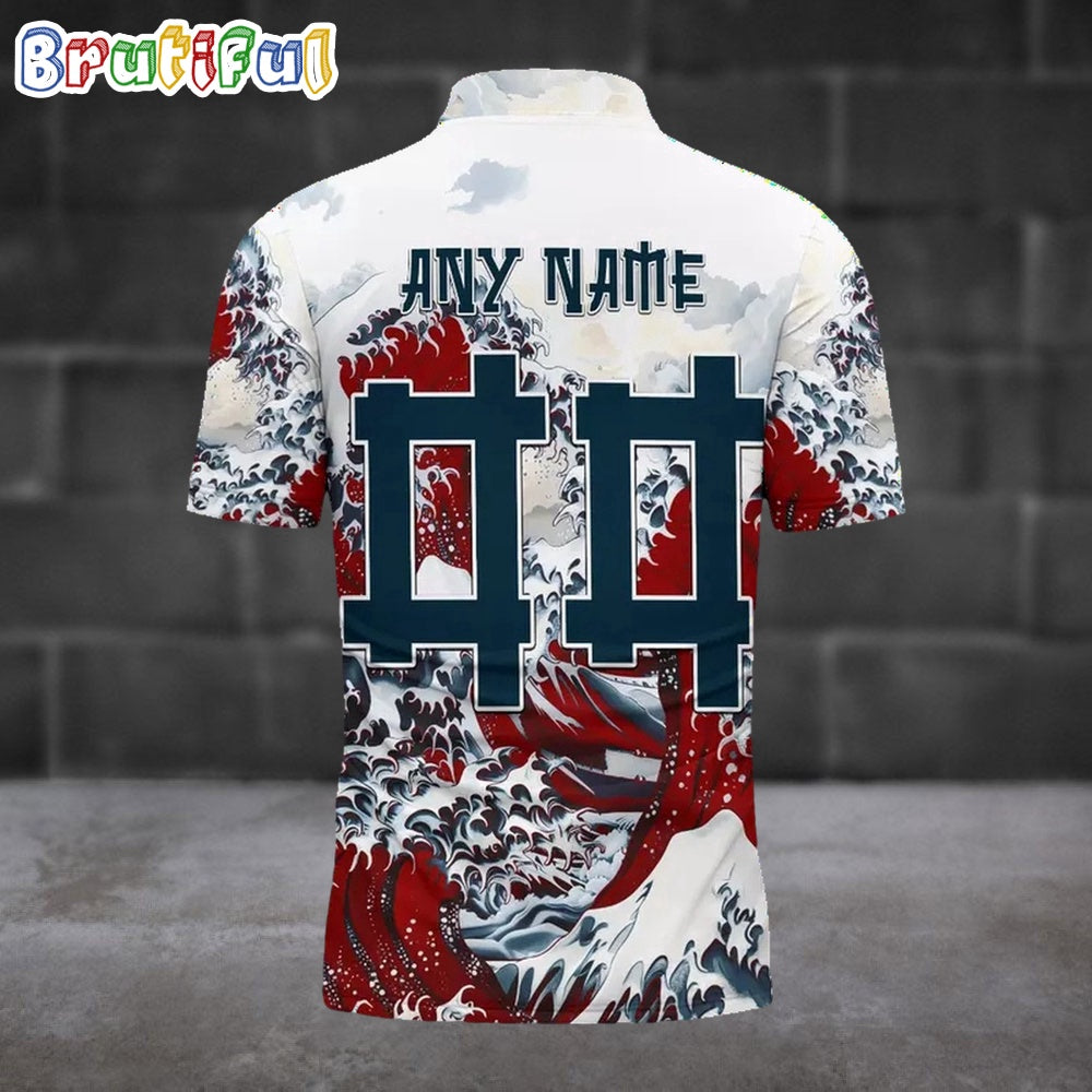 NFL Houston Texans Football Great Wave Polo Shirt