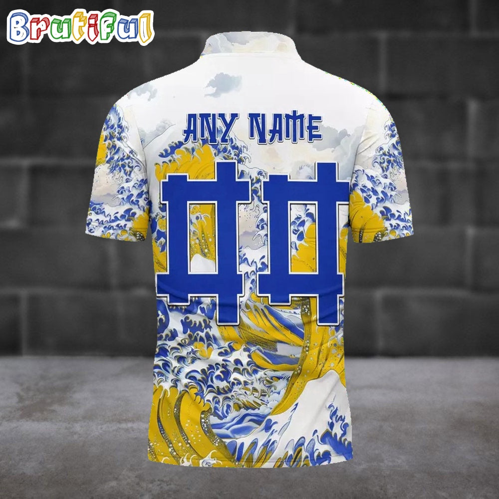 NFL Los Angeles Rams Football Great Wave Polo Shirt