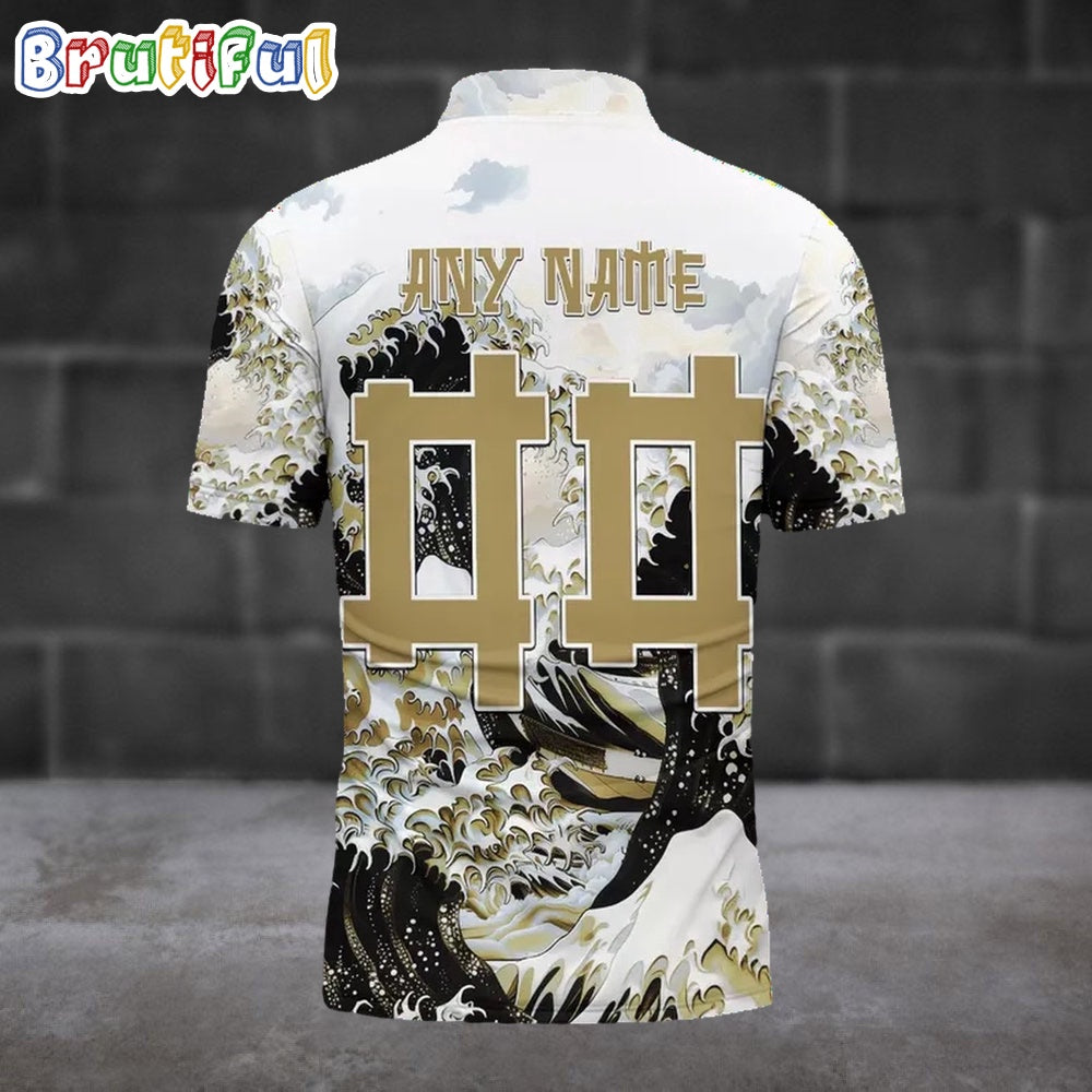 NFL New Orleans Saints Football Great Wave Polo Shirt