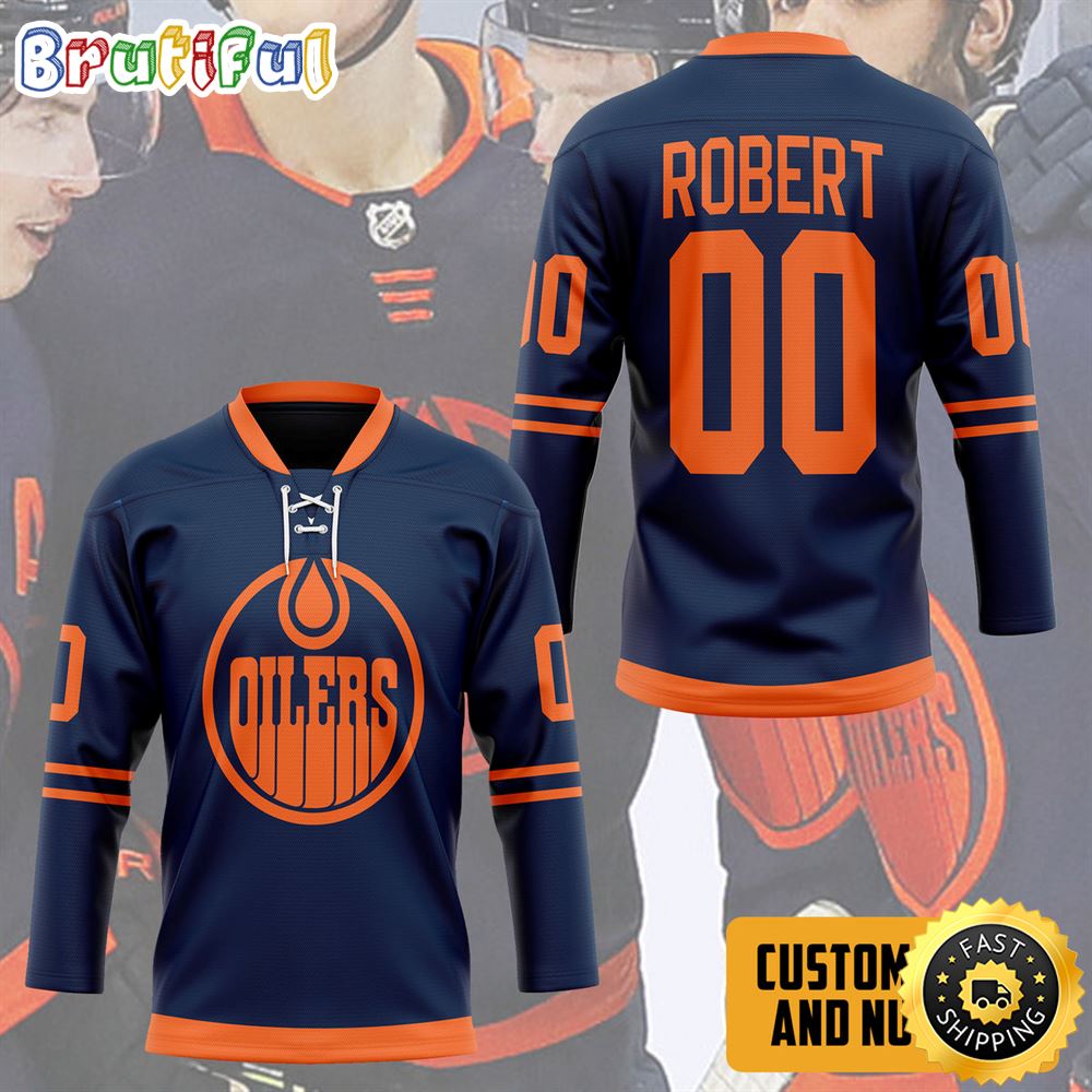 Personalized NHL Edmonton Oilers Hockey Jersey Nhl Hockey Jerseys