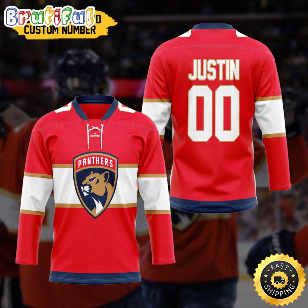 Personalized NHL Florida Panthers Hockey Jersey For Fans Nhl Hockey Jerseys