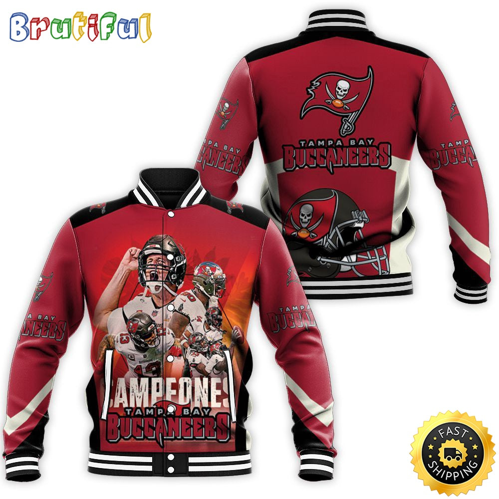 Tampa Bay Buccaneers Baseball Jacket Campeones Best Players For Fan