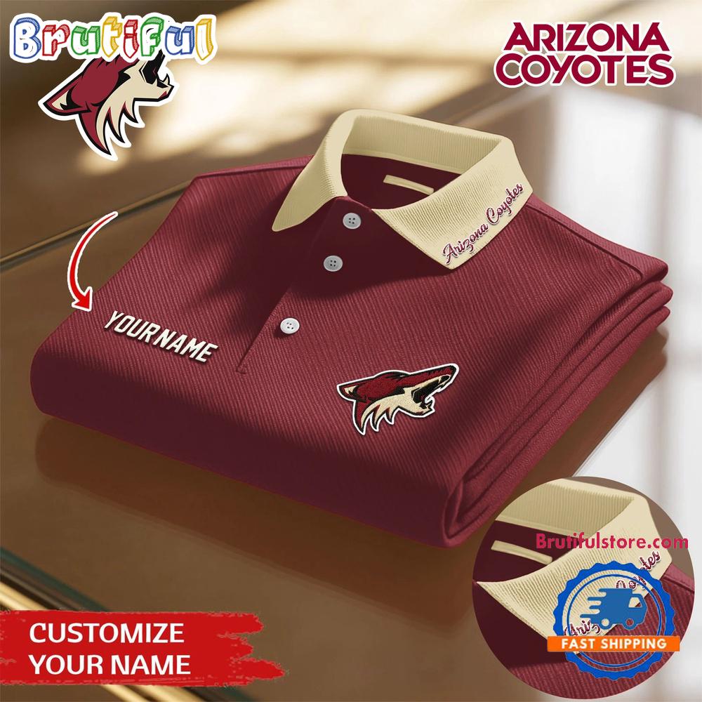 Arizona Coyotes 2026 NHL New Design Polo Shirt