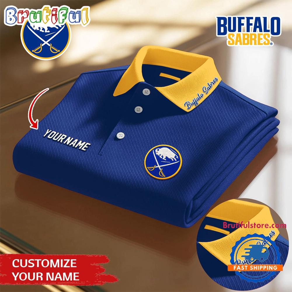Buffalo Sabres 2026 NHL New Design Polo Shirt