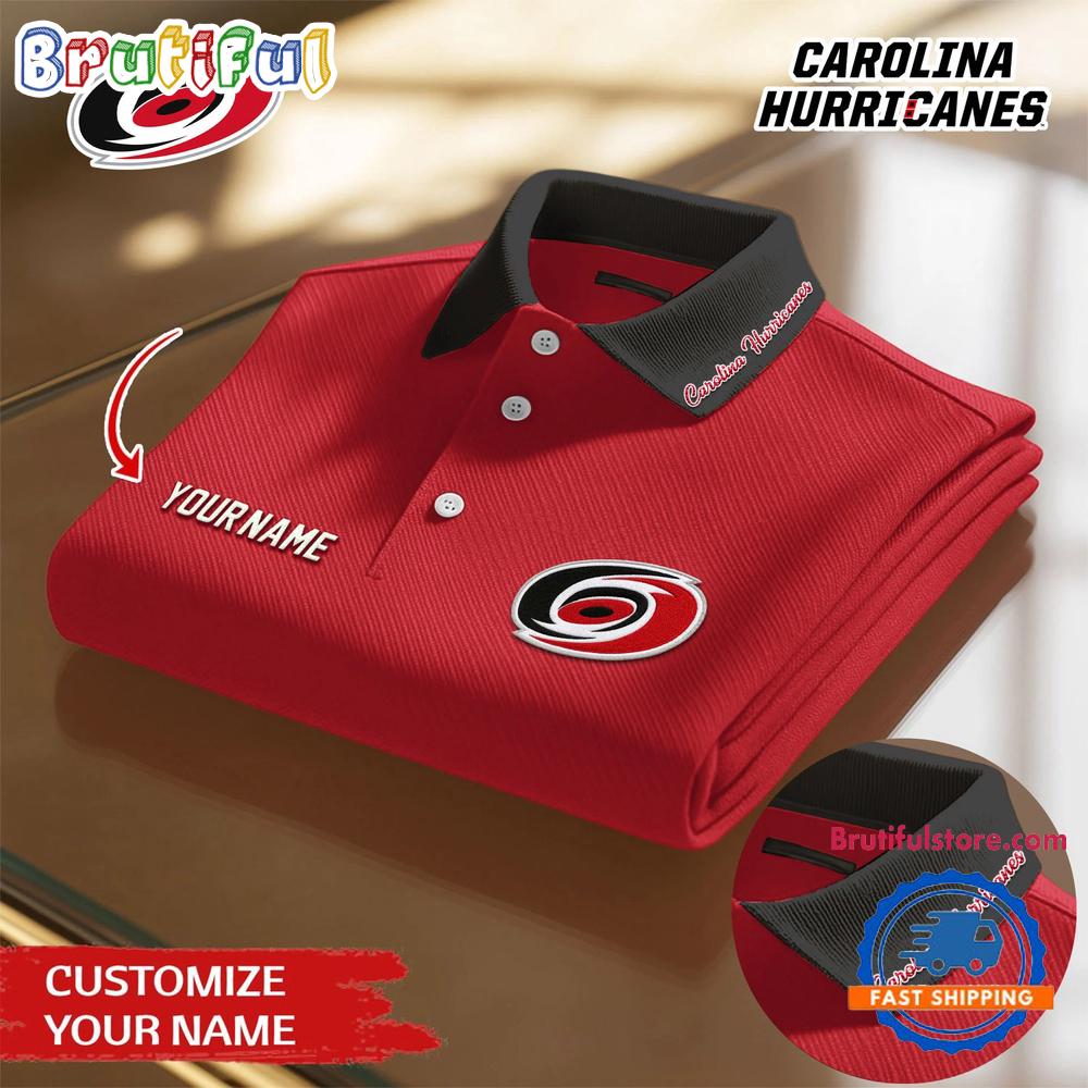 Carolina Hurricanes 2026 NHL New Design Polo Shirt