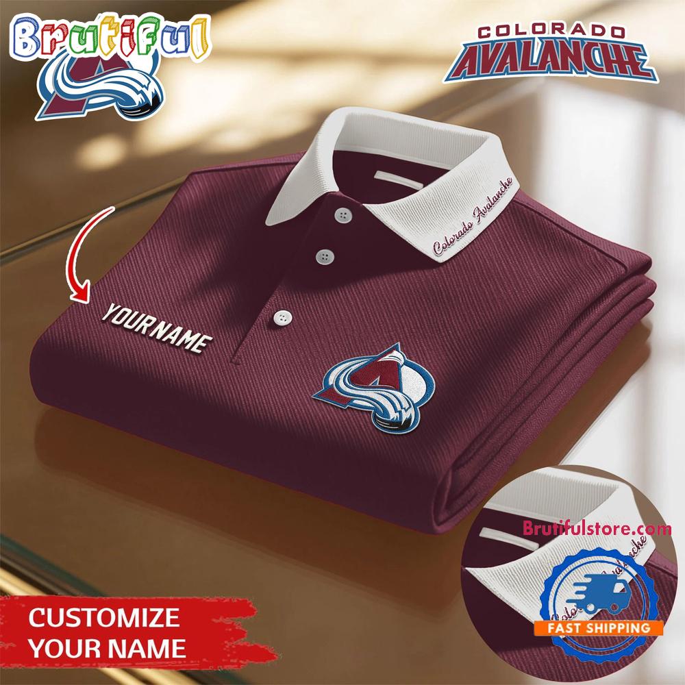 Colorado Avalanche 2026 NHL New Design Polo Shirt