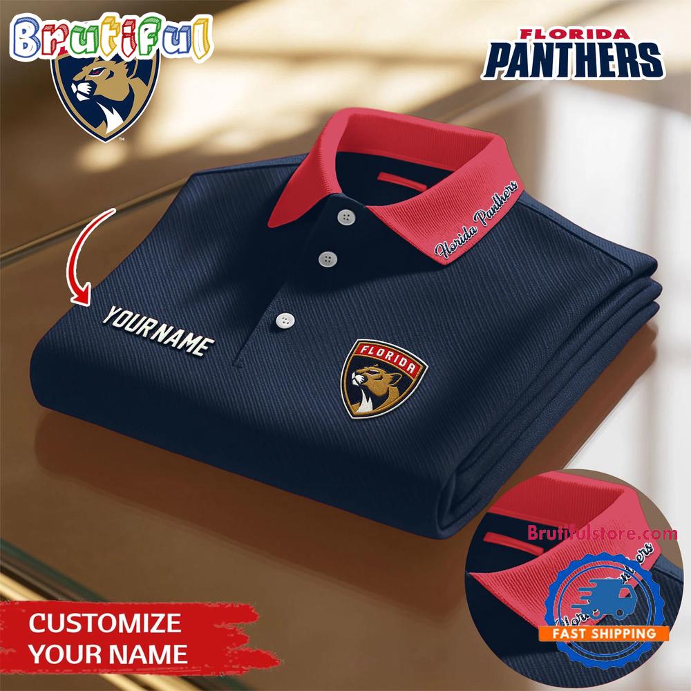 Florida Panthers 2026 NHL New Design Polo Shirt