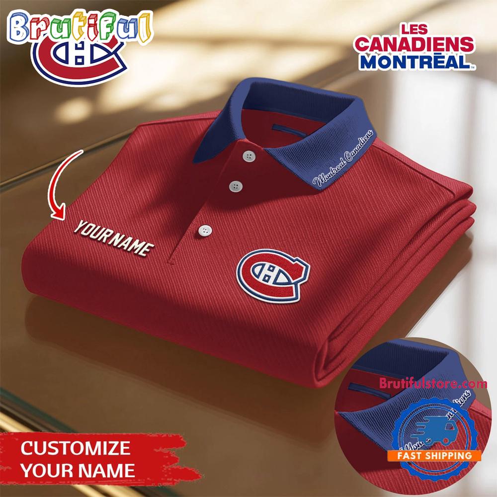Montreal Canadiens 2026 NHL New Design Polo Shirt