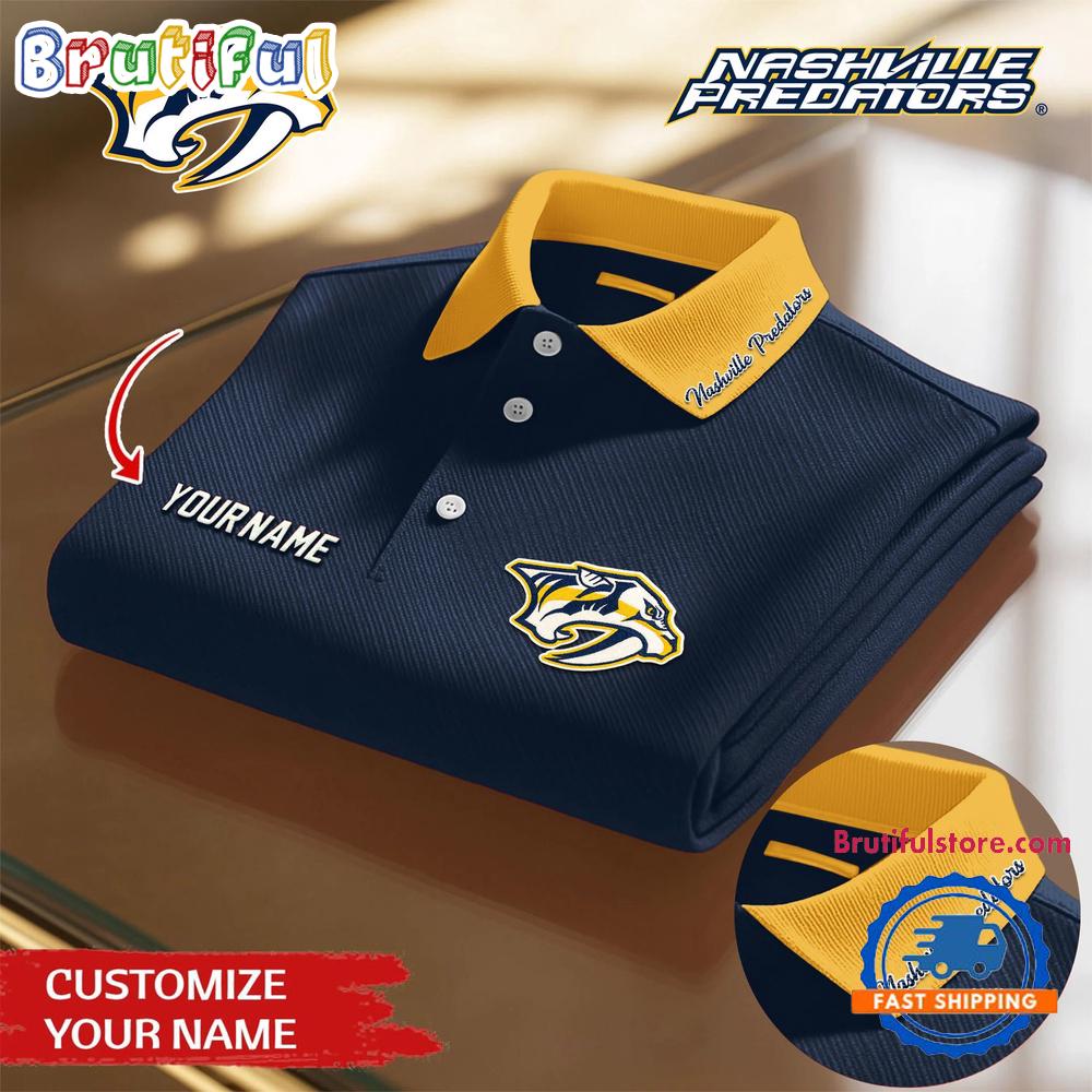Nashville Predators 2026 NHL New Design Polo Shirt
