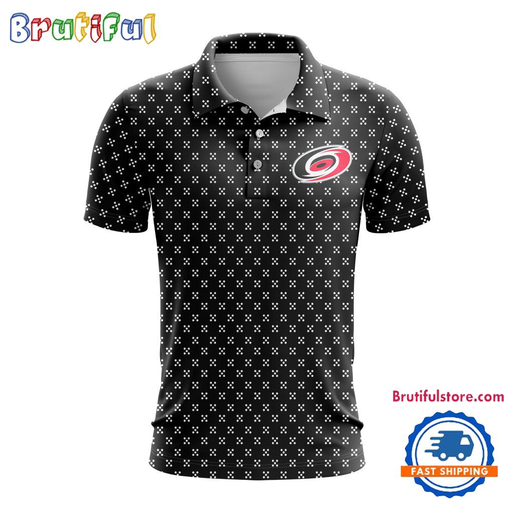 NHL Carolina Hurricanes Hockey Team New Design Polo Shirt