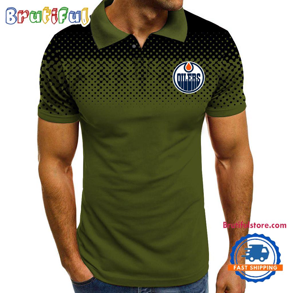 NHL Edmonton Oilers Hockey Team Limited Edition Polo Shirts