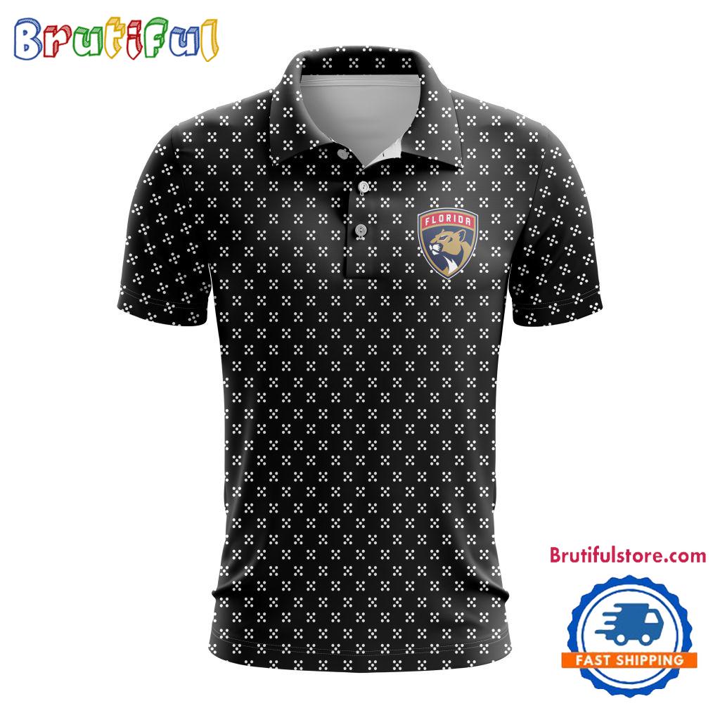 NHL Florida Panthers Hockey Team New Design Polo Shirt