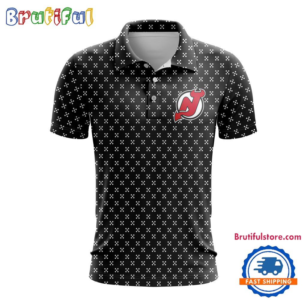 NHL New Jersey Devils Hockey Team New Design Polo Shirt