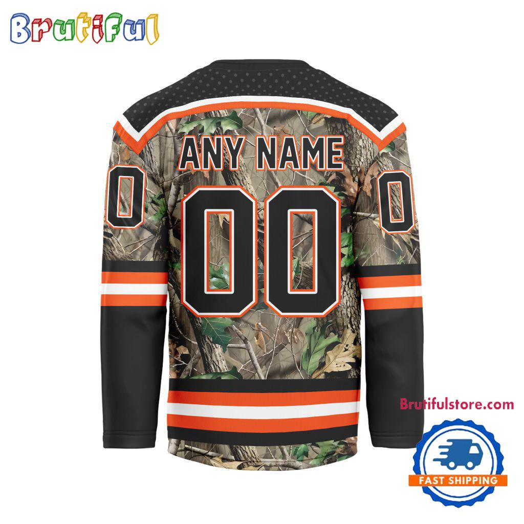 NHL Philadelphia Flyers Special Realtree Camo Hunting Hockey Jersey
