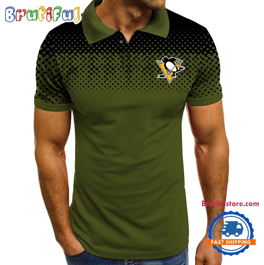 NHL Pittsburgh Penguins Hockey Team Limited Edition Polo Shirts