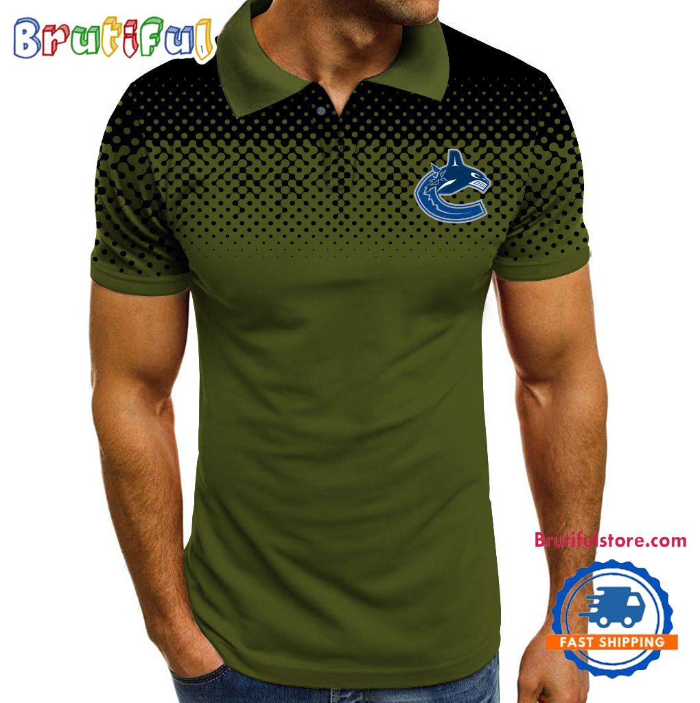 NHL Vancouver Canucks Hockey Team Limited Edition Polo Shirts