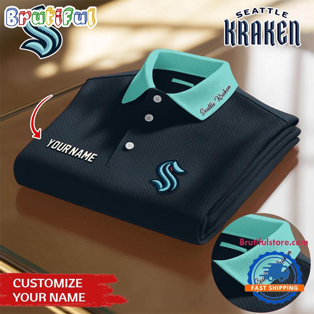 Seattle Kraken 2026 NHL New Design Polo Shirt
